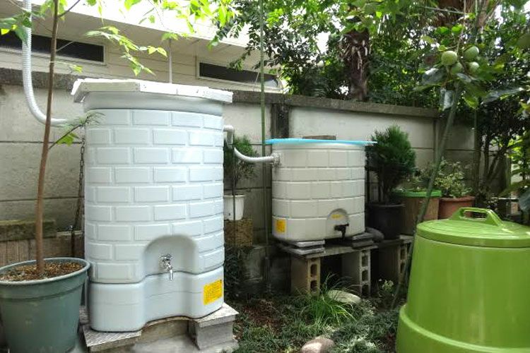 【雨水タンク】 サンコー製 雨水タンク200リットル