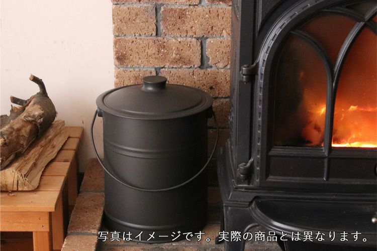薪入れ アラスメタル アッシュコンテナ(大） 102524 | TOKILABOトキラボ