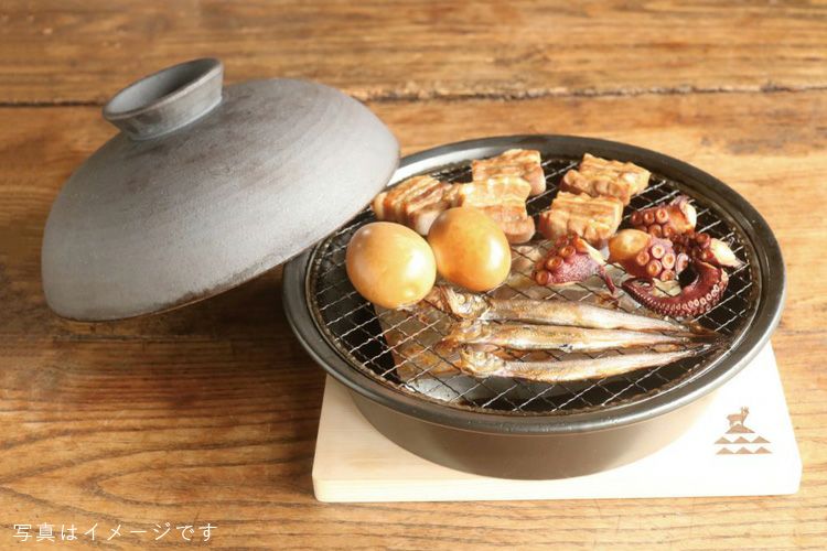 【新品未使用】かもしか道具店　陶のくんせい鍋　ふつう 楽天市場】☆限定クーポン発行中！かもしか道具店 陶のくんせい