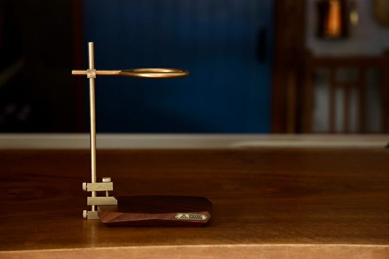 FEDECA ドリップスタンド ウォールナット FEDECA BAR CLAMP DRIPPER STAND PEDESTAL SET フェデカ バー