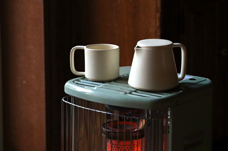 ポット 550ml 染十草 茶こし付き 急須 ティーポット 陶器 （ 食