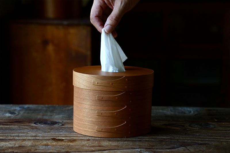 木製ティッシュボックス - シェーカーボックス シェーカーティッシュ