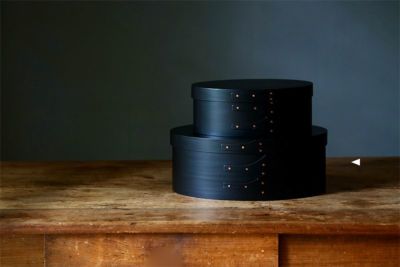 【専用】シェーカーオーバルボックス ブラックチェリー No.3 シェーカーオーバルボックス M ブラック | TOKILABOトキラボ