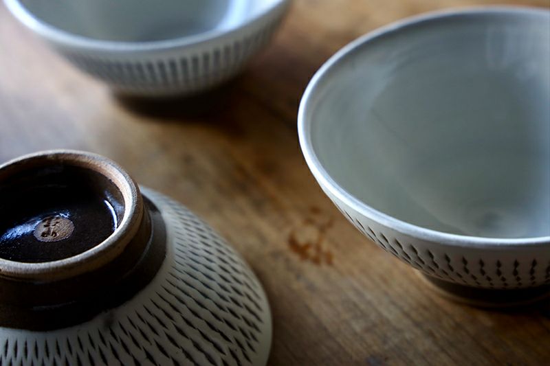 とびかんな 茶碗 （大） 小石原焼 | TOKILABOトキラボ